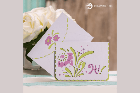 3D SVG Greeting Card for Pop-Up Cards Branding