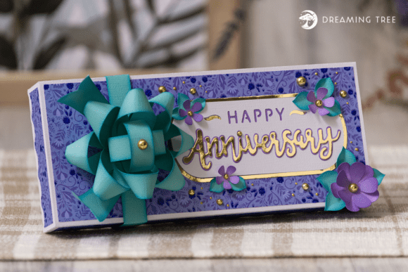 Anniversary Gift Box 3D SVG for Anniversaries