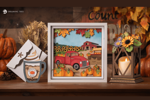 Autumn Allure 3D SVG Bundle: Fall Design Review