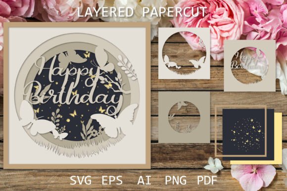 Birthday Card SVG: A 3D Paper Cutout Review