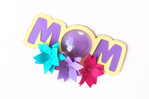 Mom 3D Flowers Candy Dome: A 3D SVG Review