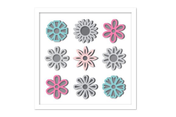Outline Layered Flowers Decor Topper Set Review