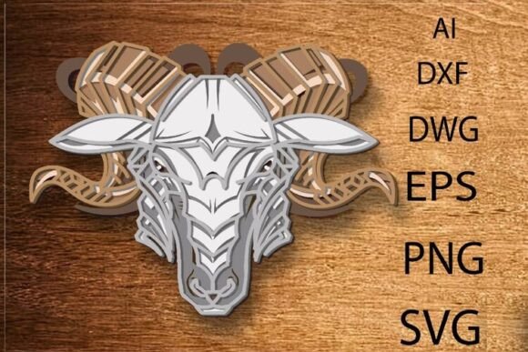 Ram Layered Mandala Laser: 3D SVG Shapes Review