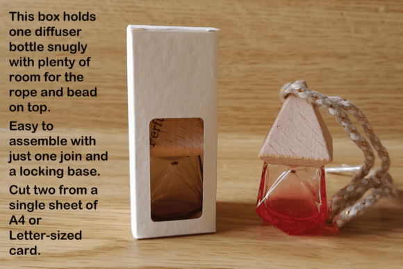 Three Boxes for Car Fragrance Diffuser 3D SVG Review