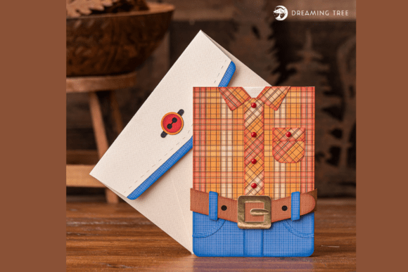 Twist Pop Card 3D SVG for Father's Day Branding